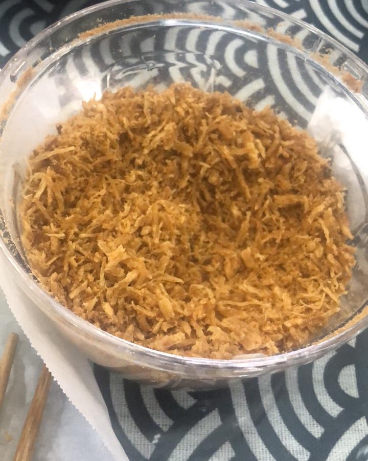 自制肉松（无需厨师机面包机，一个蛋抽轻松搞定）