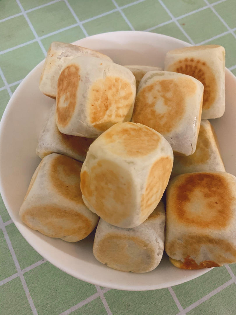 网红爆浆紫薯仙豆糕(低卡版)超长拉丝