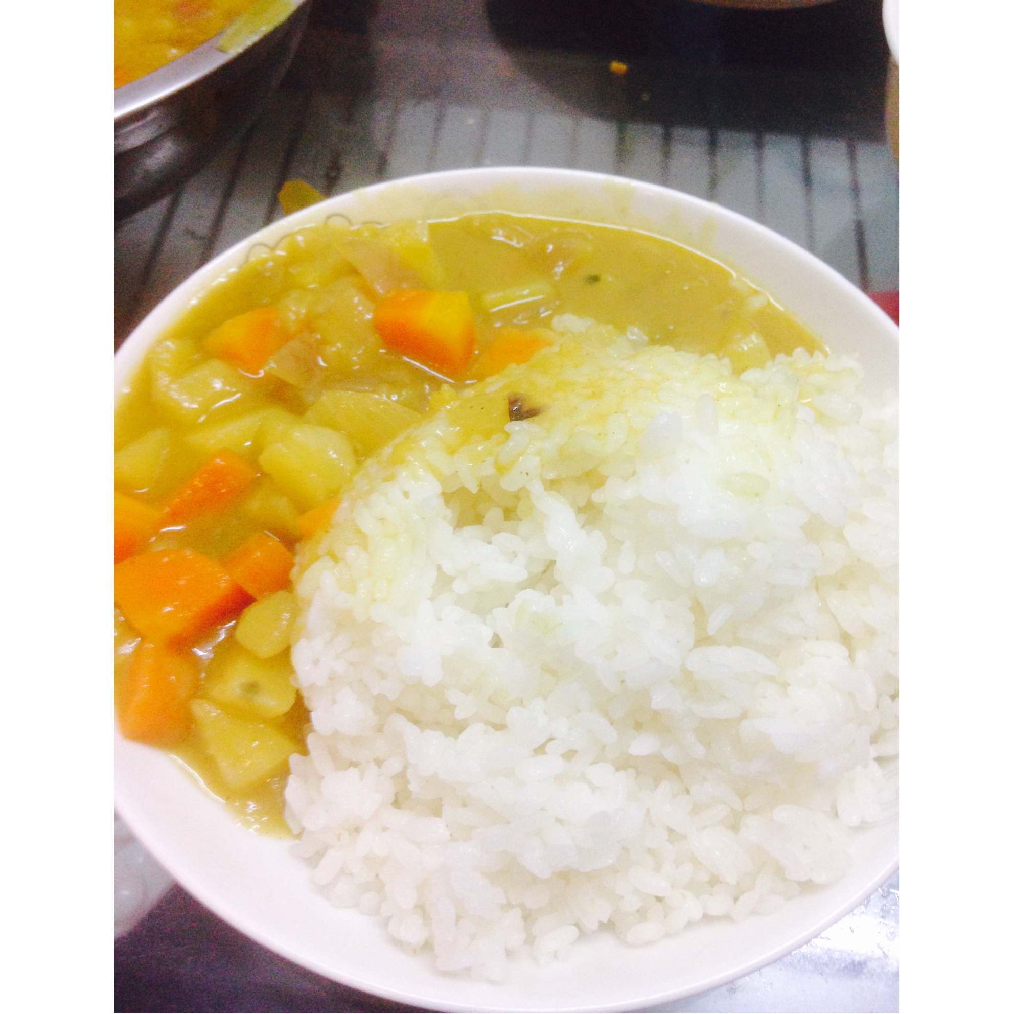 咖喱鸡饭