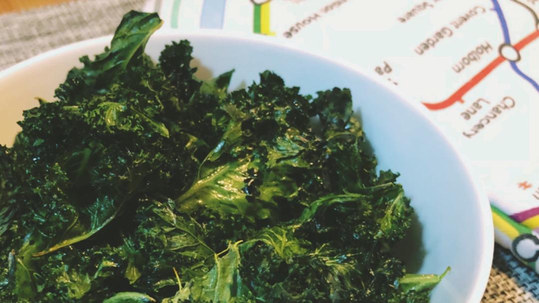 超级零食Kale chips羽衣甘蓝脆片