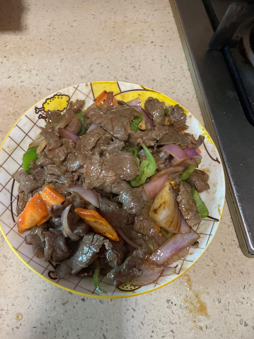 嫩炒牛肉片～～简单快手菜