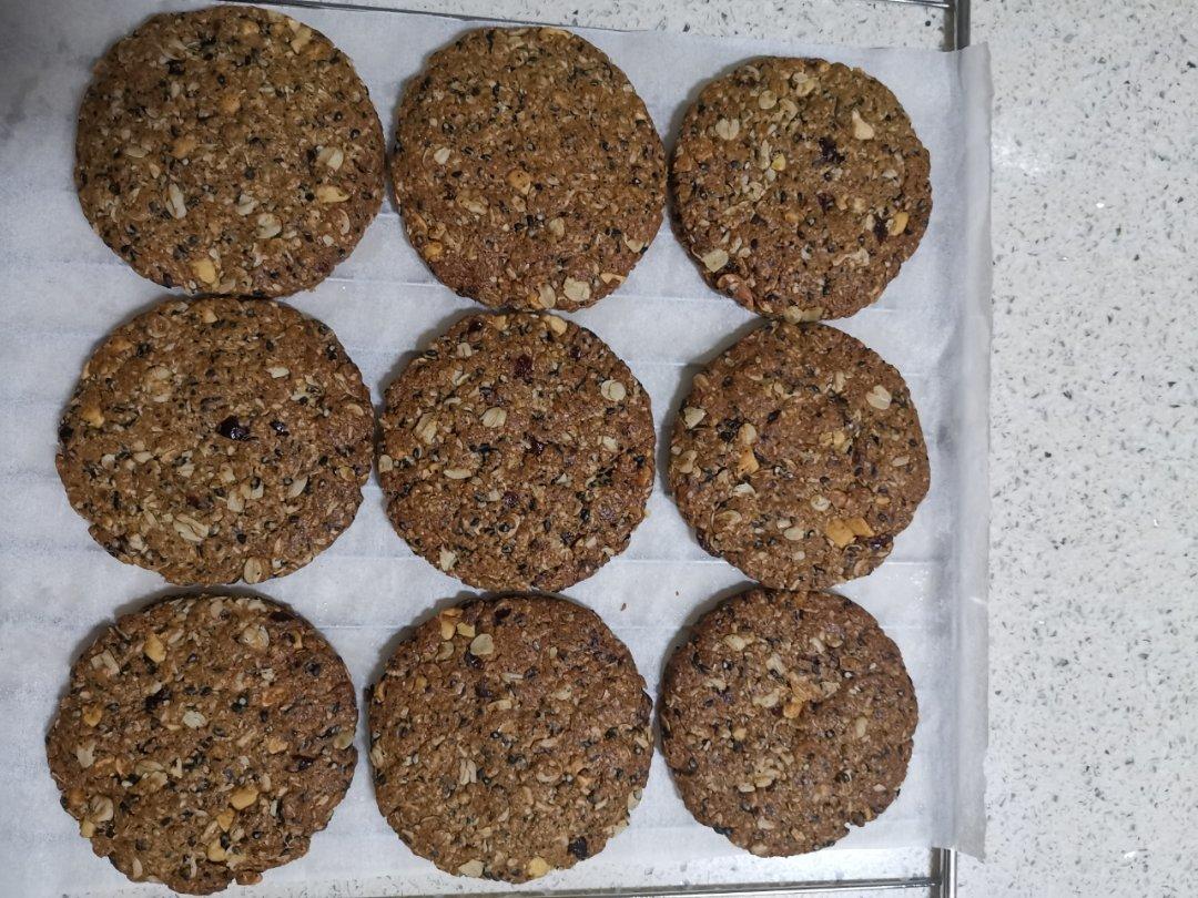 植物油版红糖燕麦饼干（超快手）