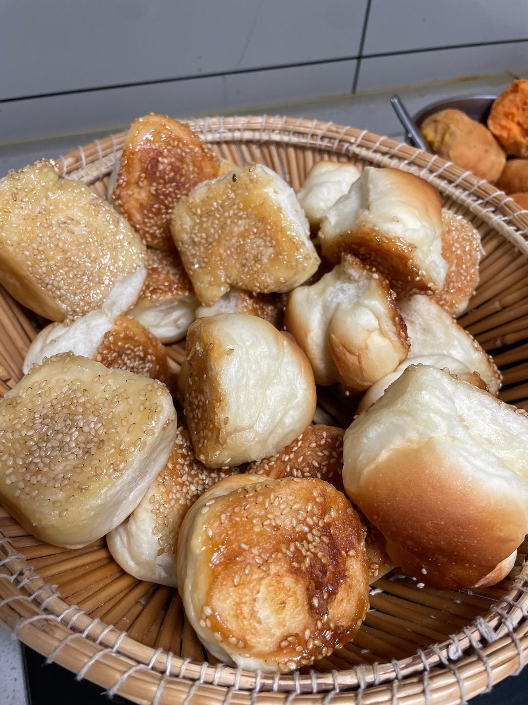 脆底蜂蜜小面包
