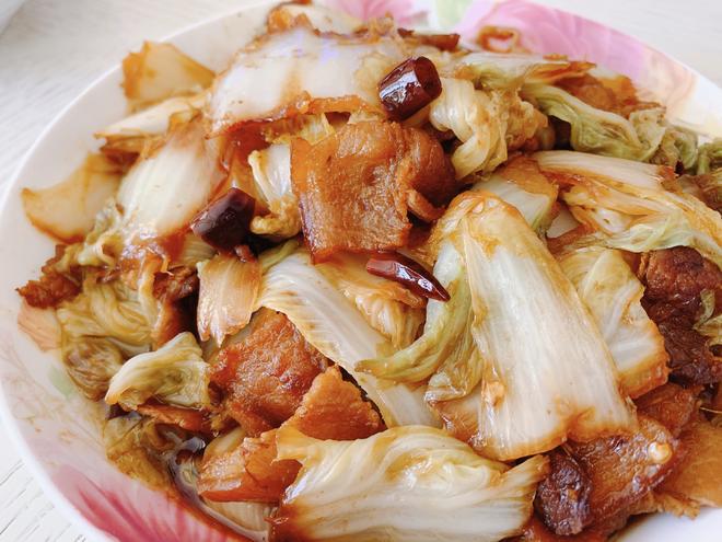 超级好吃下饭的干锅白菜的做法