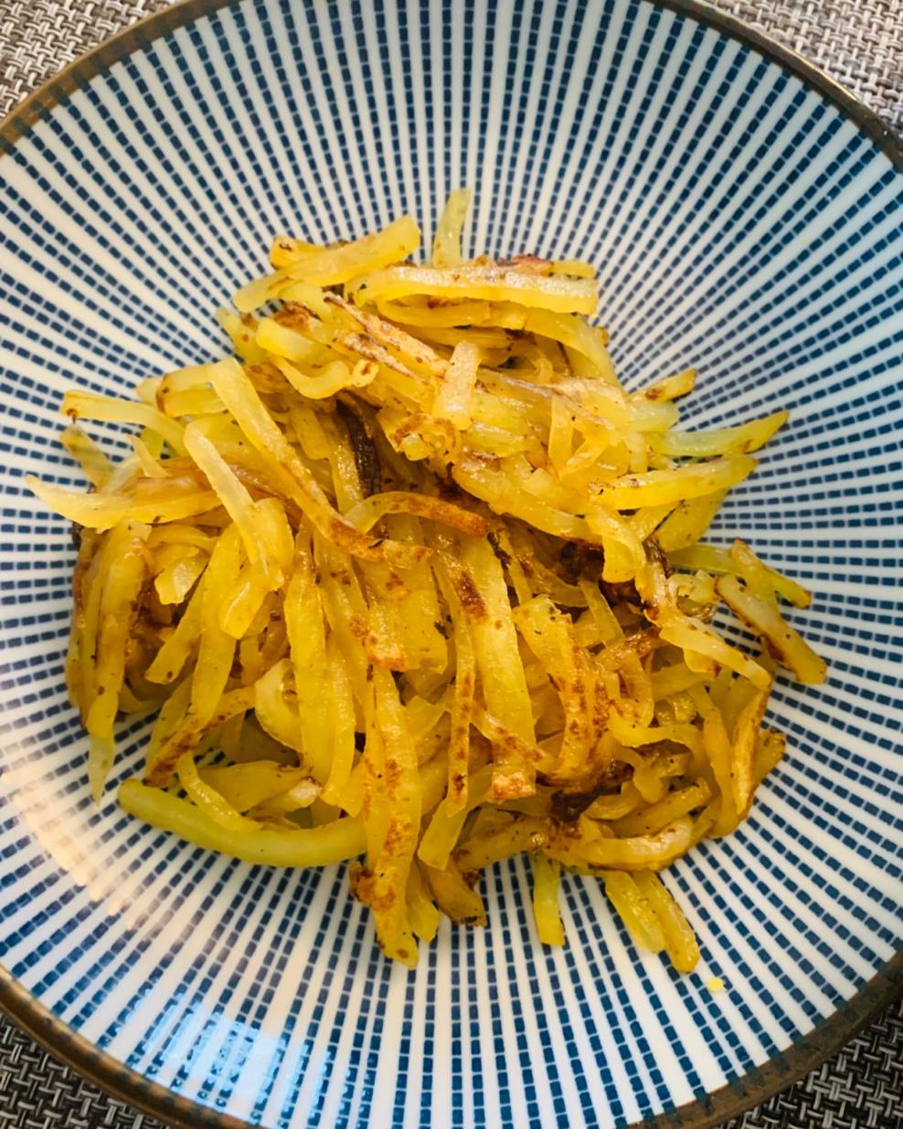 干煸土豆丝饼