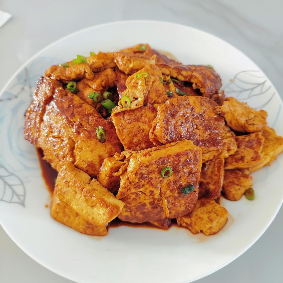 蚝油嫩豆腐