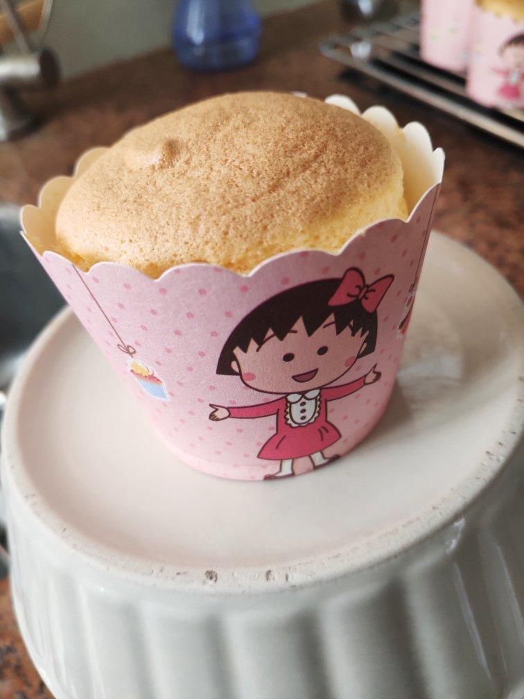 纸杯蛋糕 8寸戚风蛋糕的量