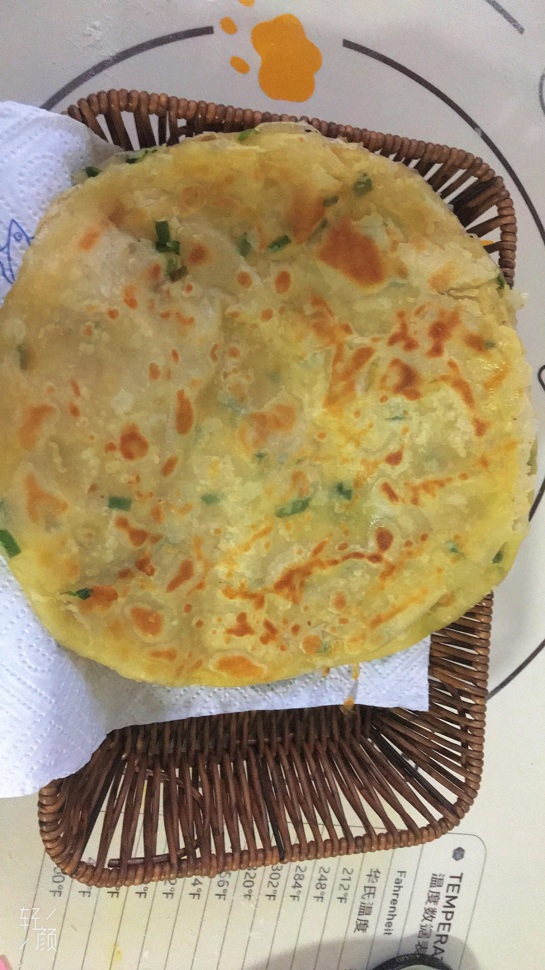 葱花饼（冷了也不硬）