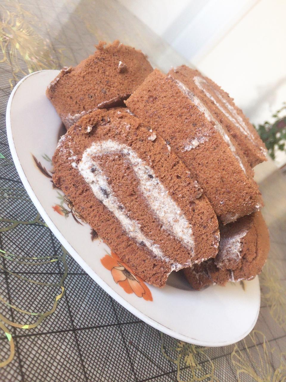 奥利奥咸奶油巧克力卷