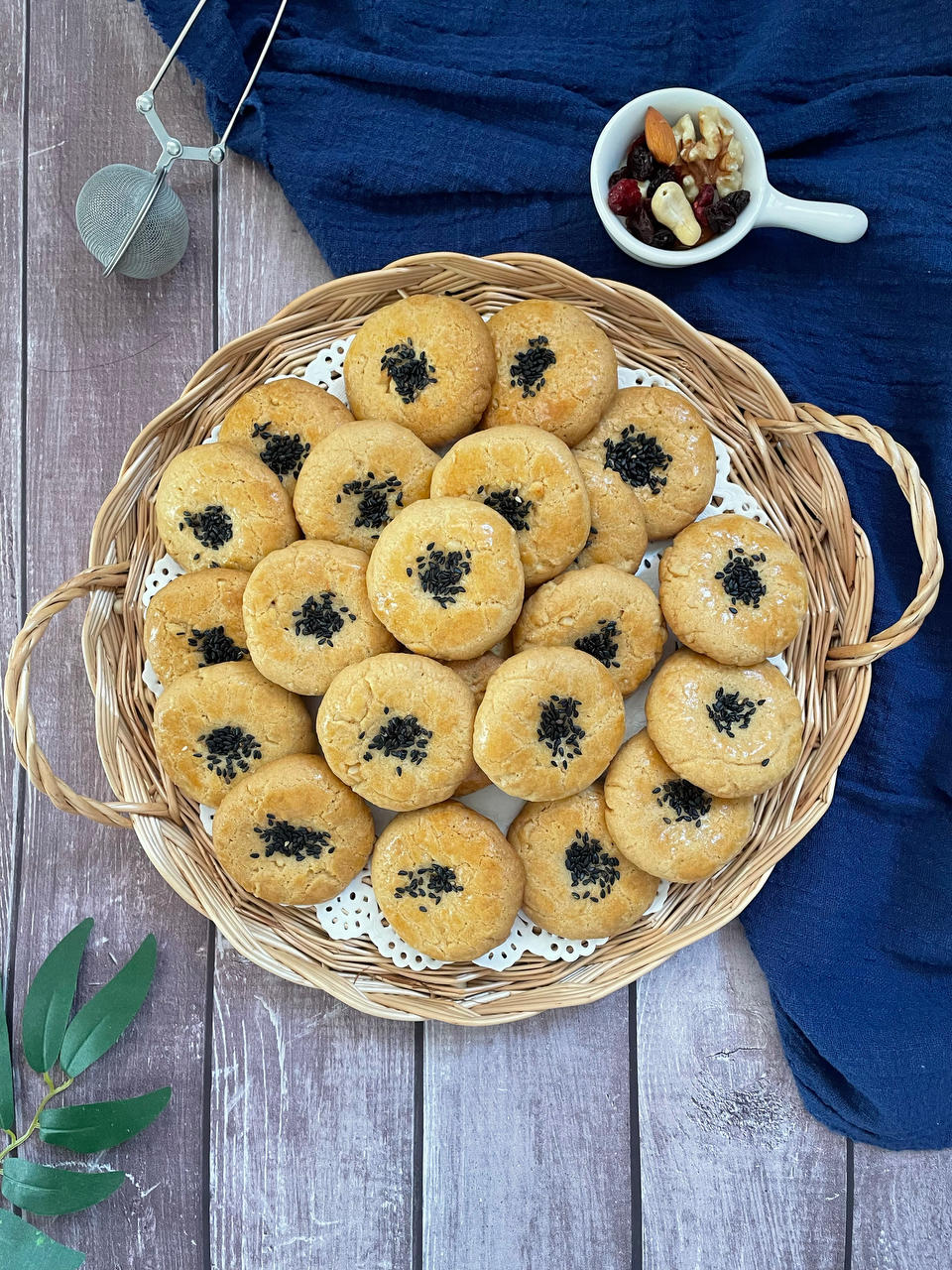 吃了就停不下来的～腰果桃酥