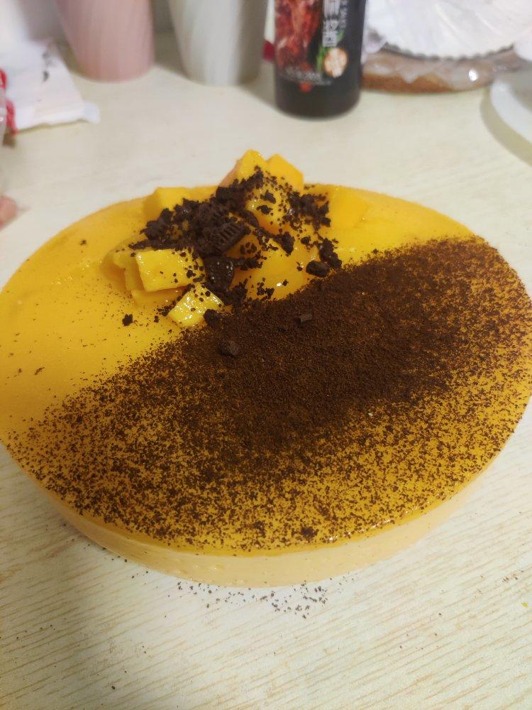 芒果酸奶慕斯（六寸无奶油版）