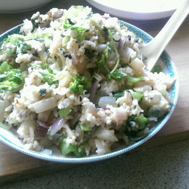 芥菜炒饭(简单版)