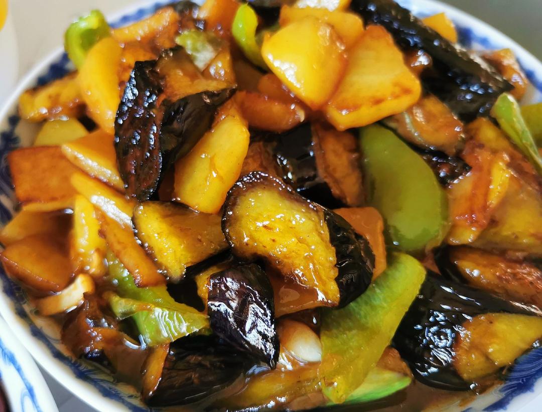 超级下饭的地三鲜