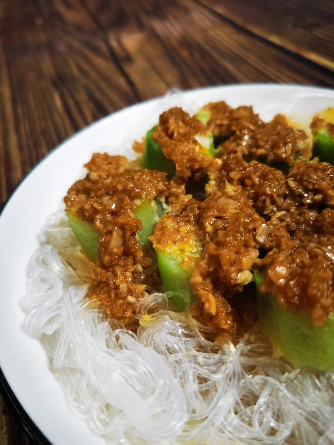 蒜蓉粉丝蒸丝瓜