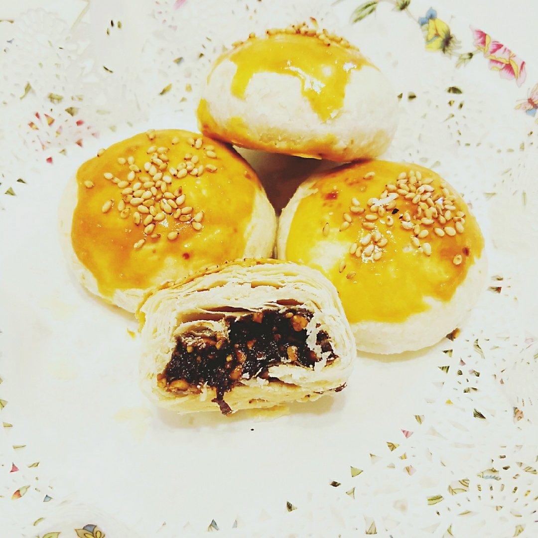 玫瑰鲜花饼