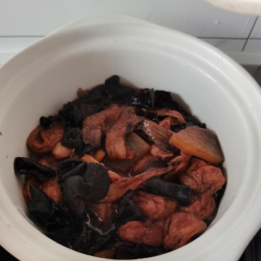 素面浇头之双菇面筋