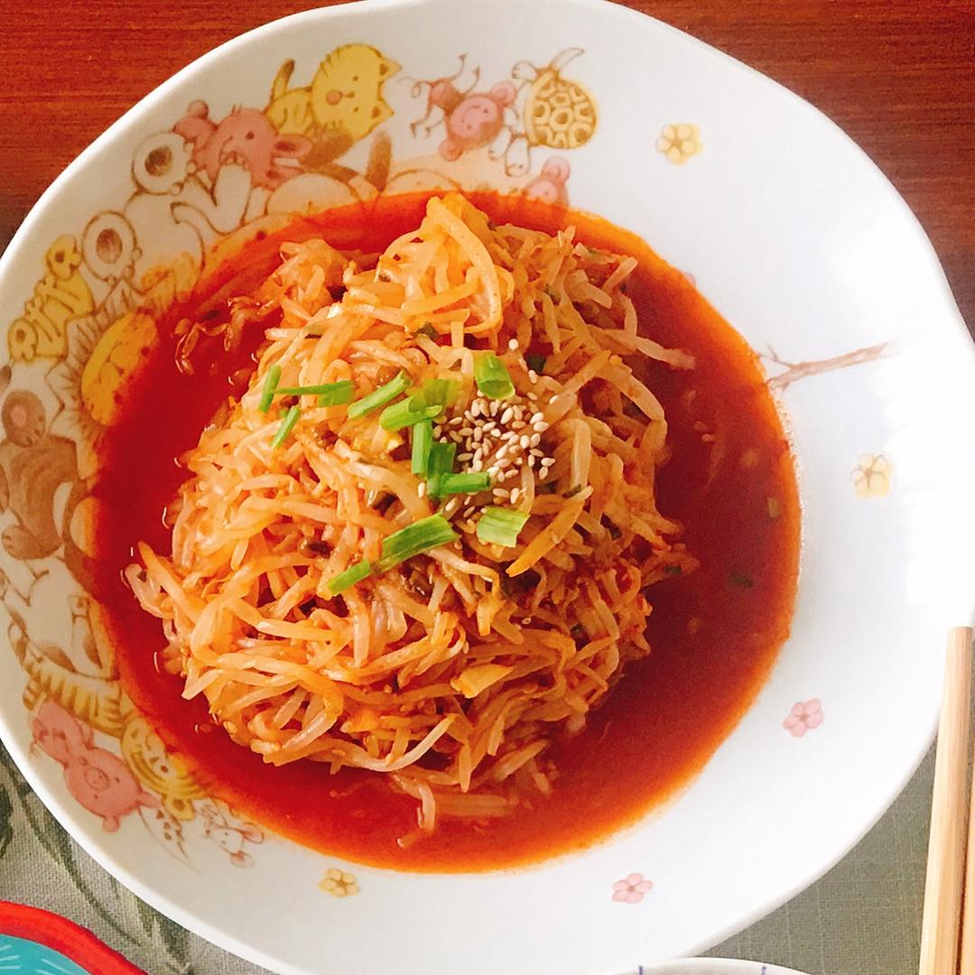韩式凉拌豆芽