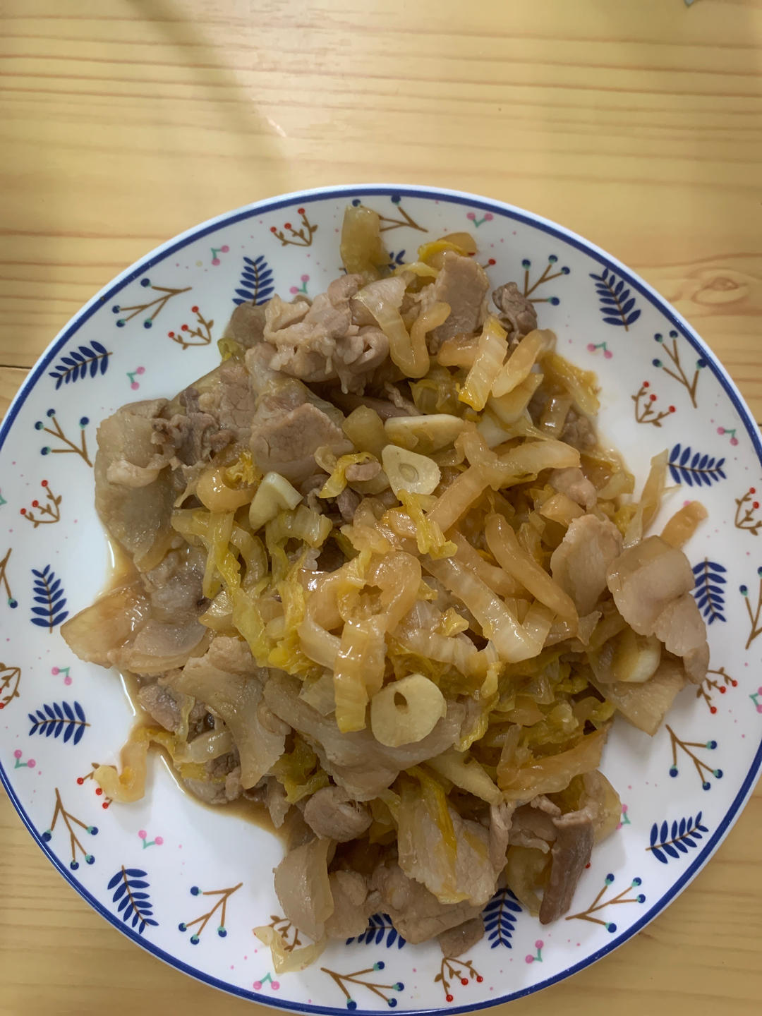 五花肉炒酸菜(东北酸菜)