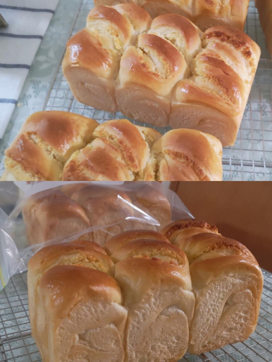 纯奶手撕吐司的做法 步骤1