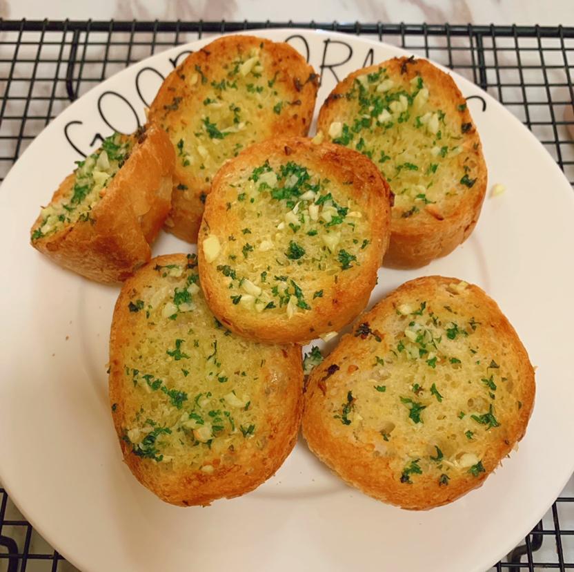 经典黄油蒜香烤法棍～Meggle阿尔卑斯山黄油试用报告