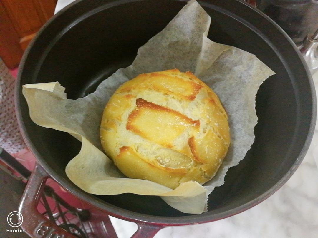 零失败Staub铸铁锅免揉面包