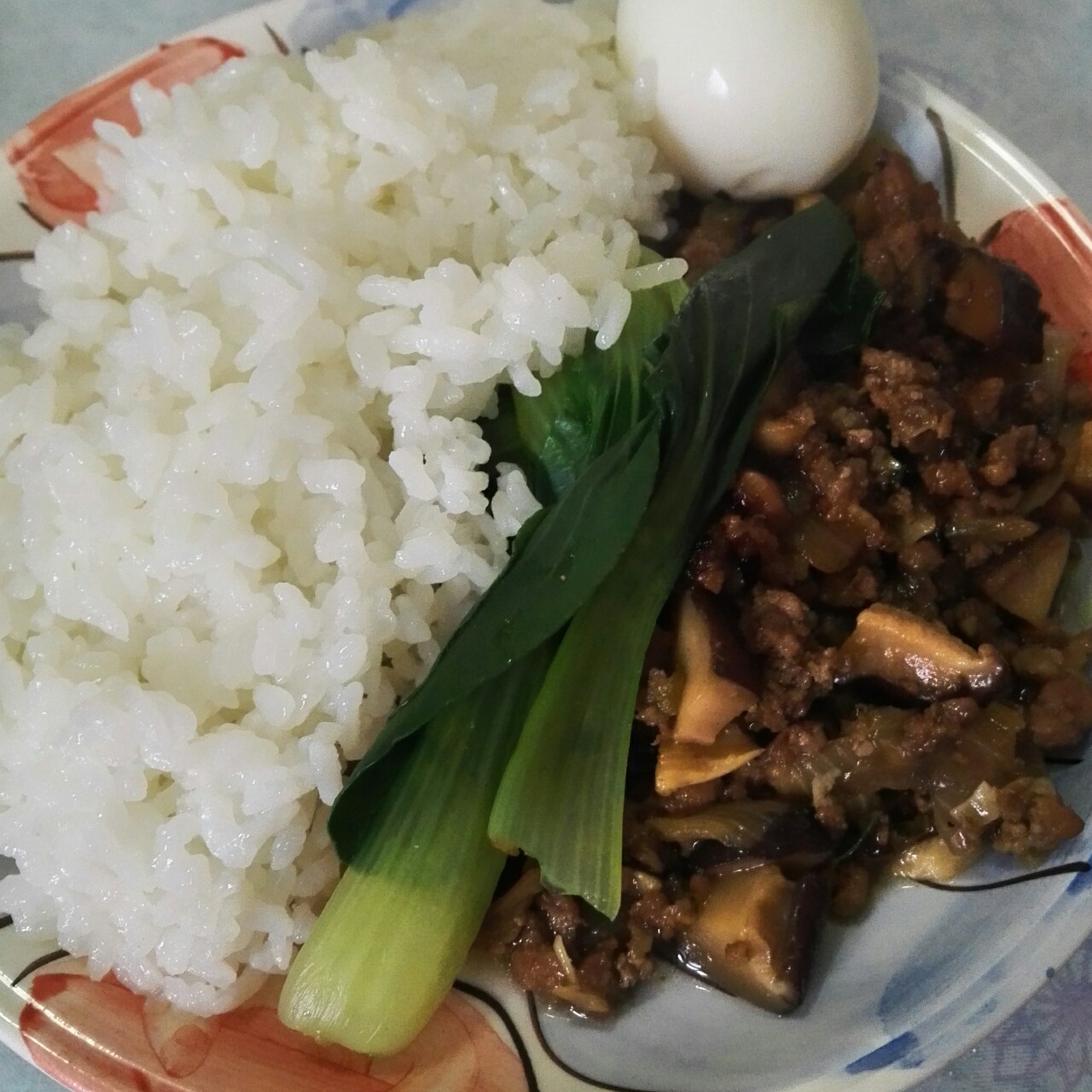 洋葱酥卤肉饭