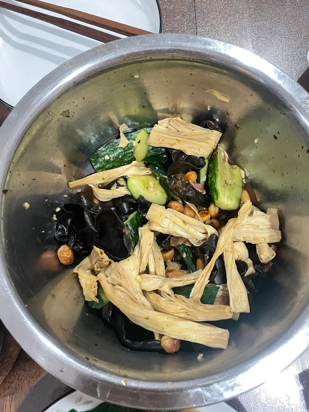 捞汁素菜