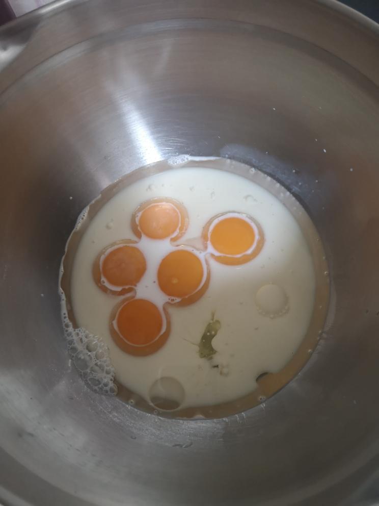 纯奶手撕吐司的做法 步骤1