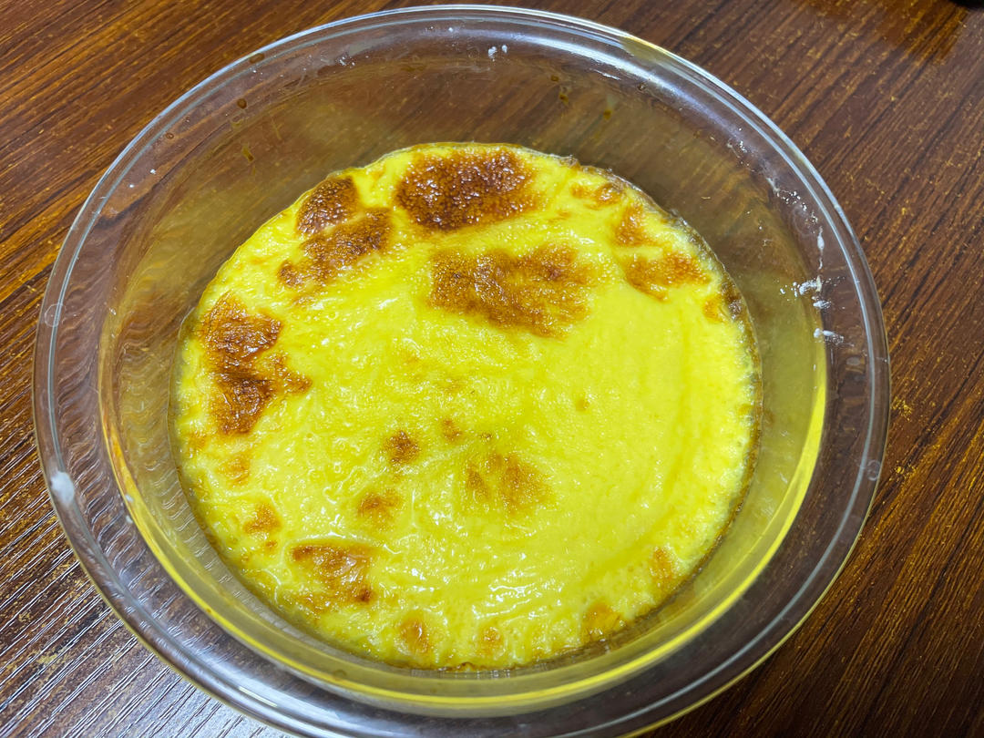 空气炸锅版牛奶布丁