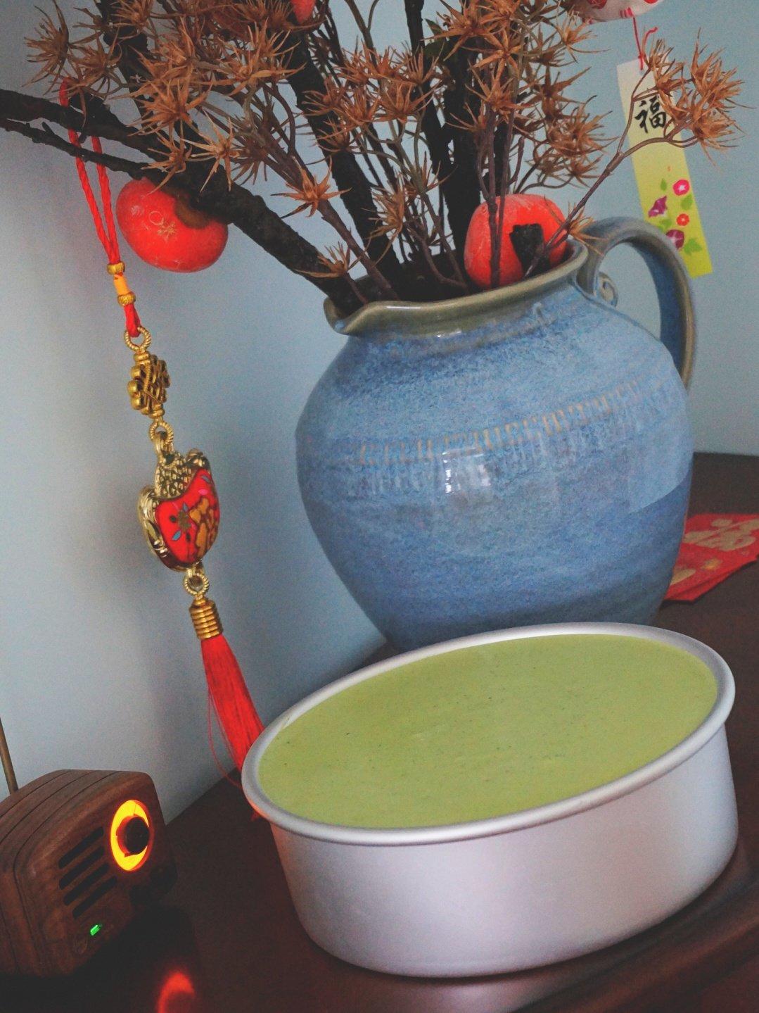 抹茶红豆芝士慕斯