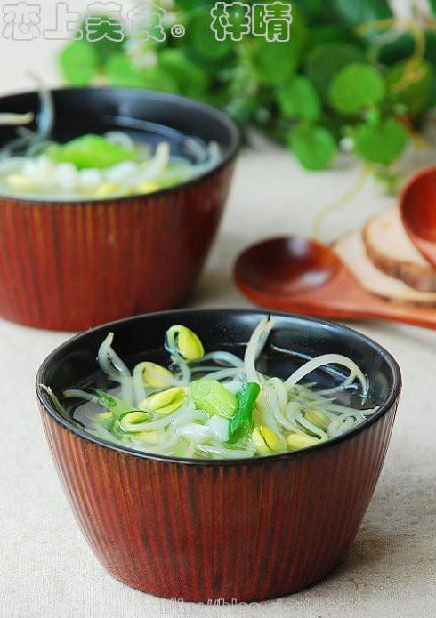 韩式黄豆芽汤的做法
