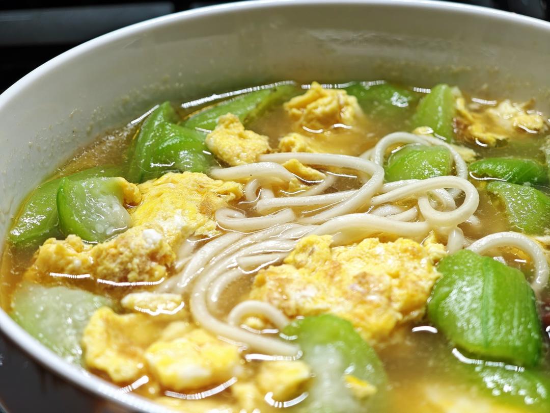 丝瓜鸡蛋汤