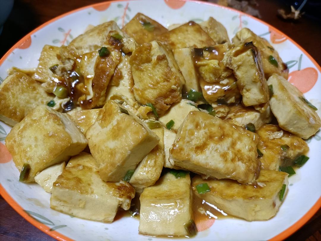 无敌好吃的香煎豆腐