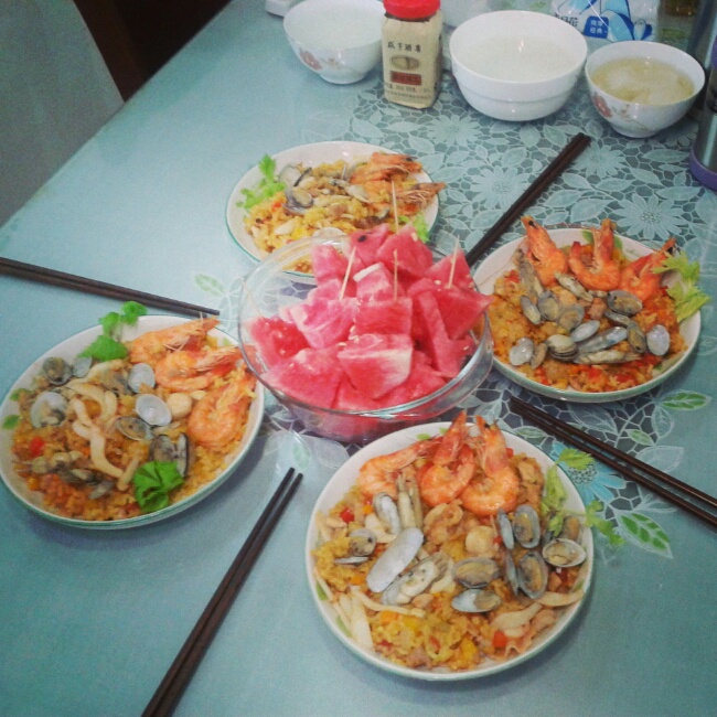 西班牙海鲜烩饭