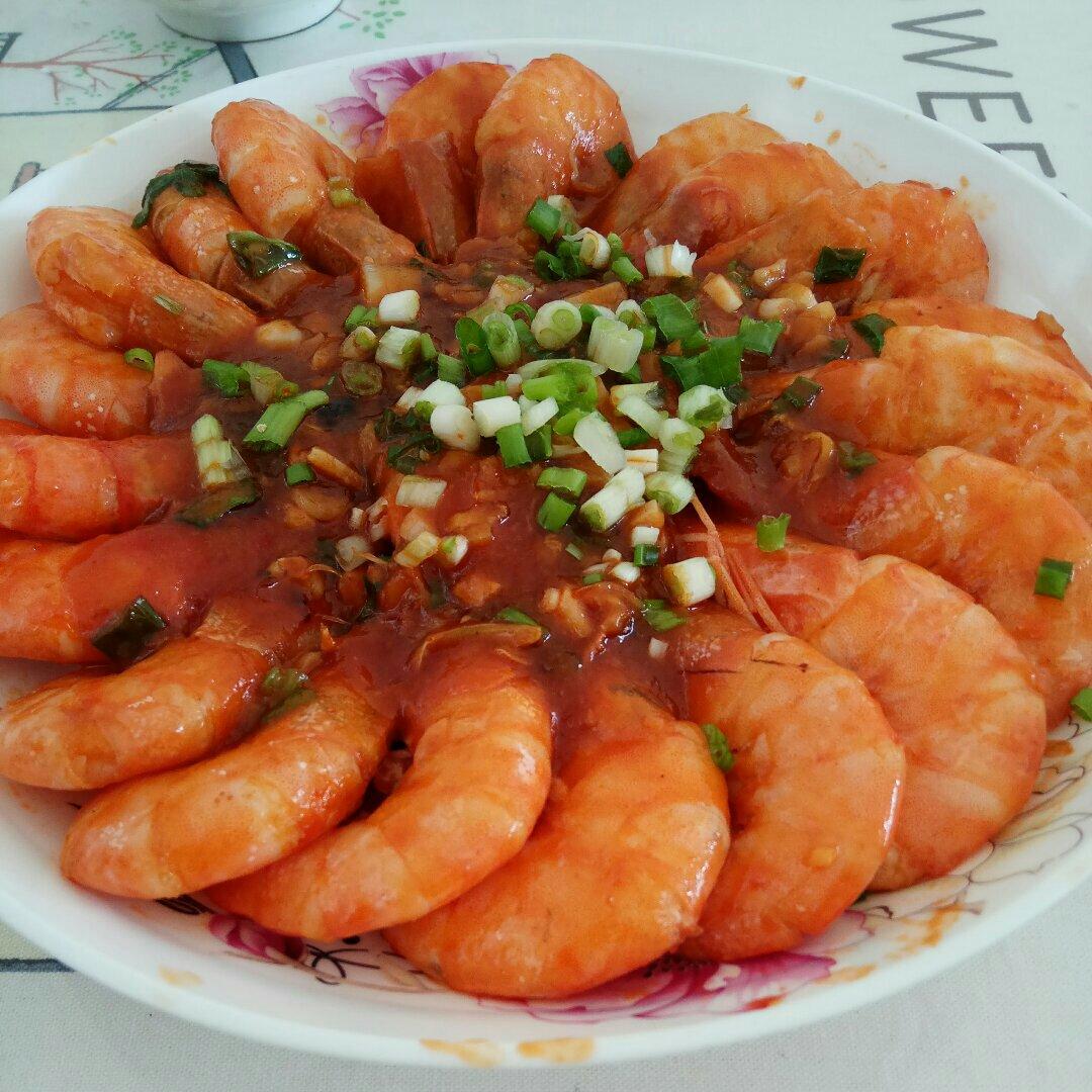 黄晓明茄汁大虾－中餐厅