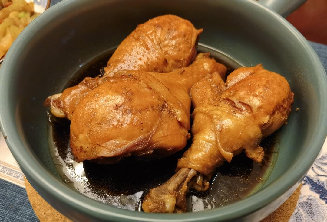 不放一滴水的电饭煲卤鸡腿