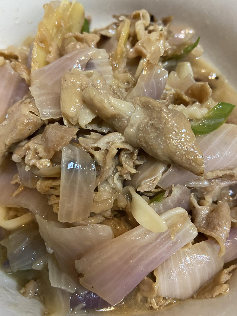 洋葱炒羊肉卷，美味