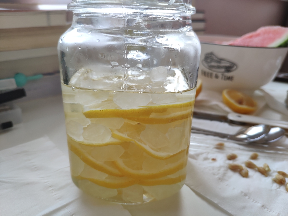 柠檬冰糖西瓜水的做法 步骤4