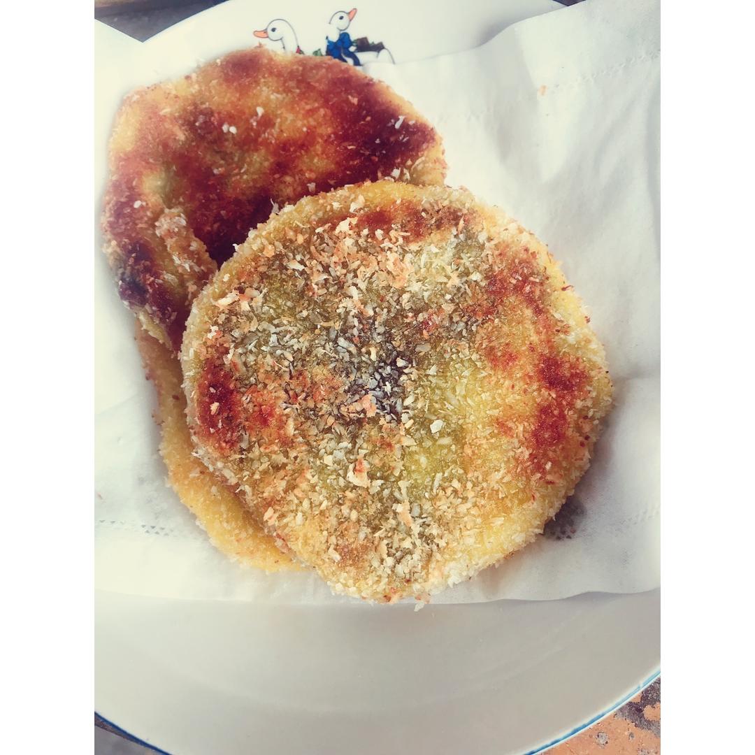 南瓜豆沙饼😘（原创）