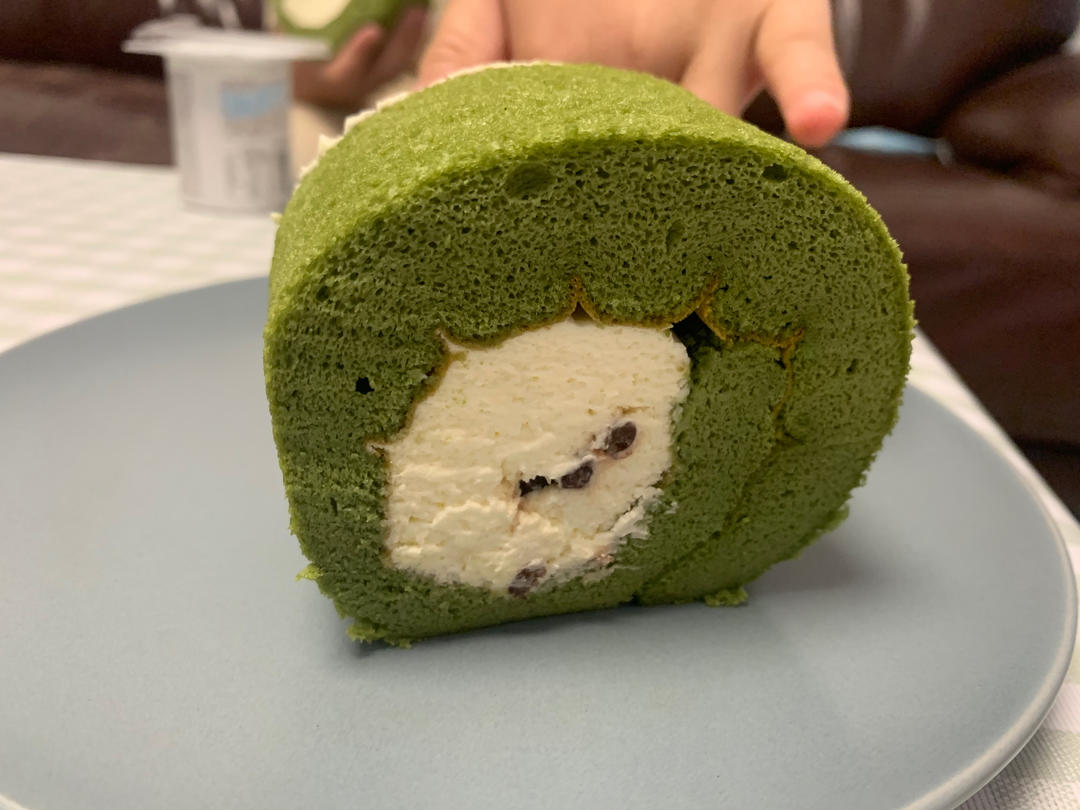 山姆人气款丨抹茶蛋糕卷丨不消泡毛巾面卷不裂配方分享