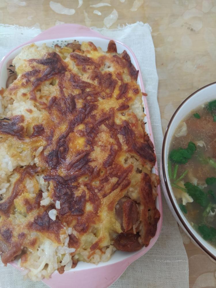 芝士焗饭（烤箱版）