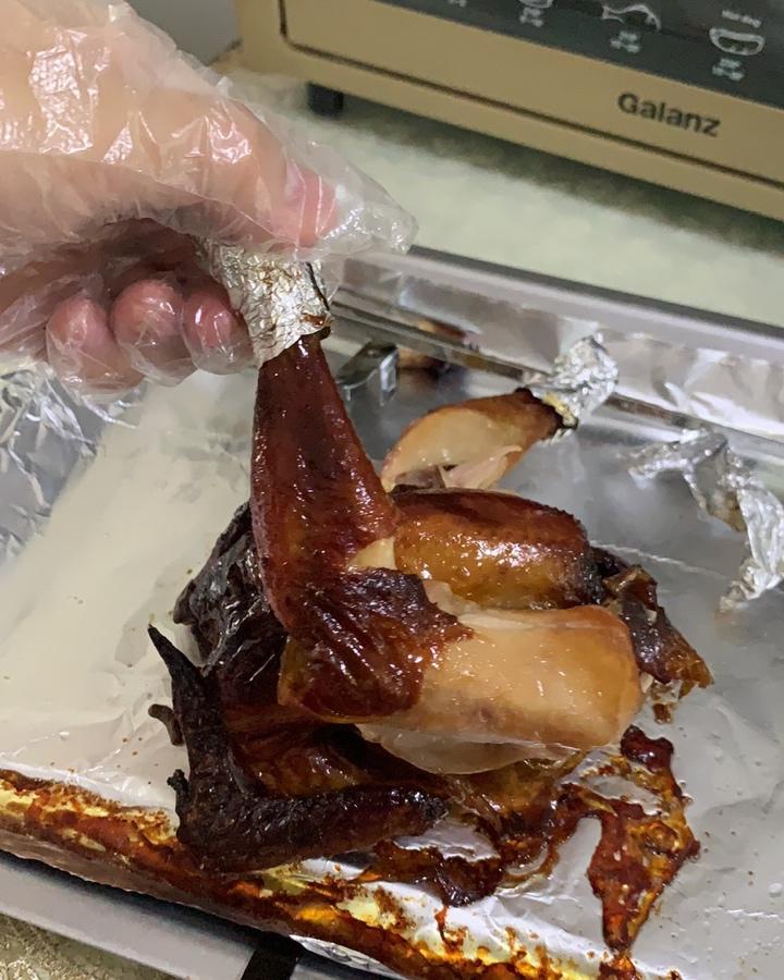 超简单的脆皮烤鸡