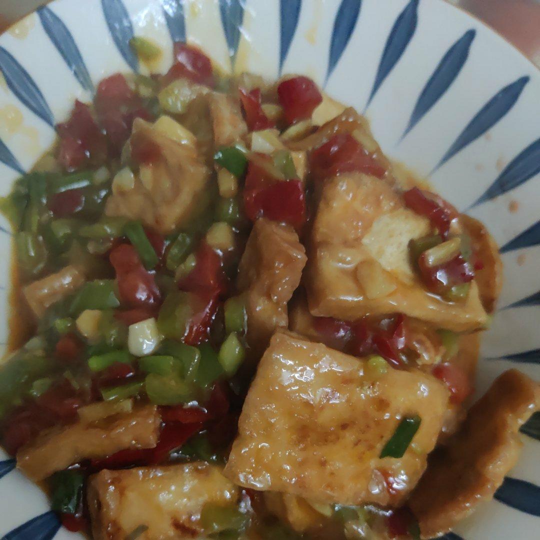 家常煎豆腐