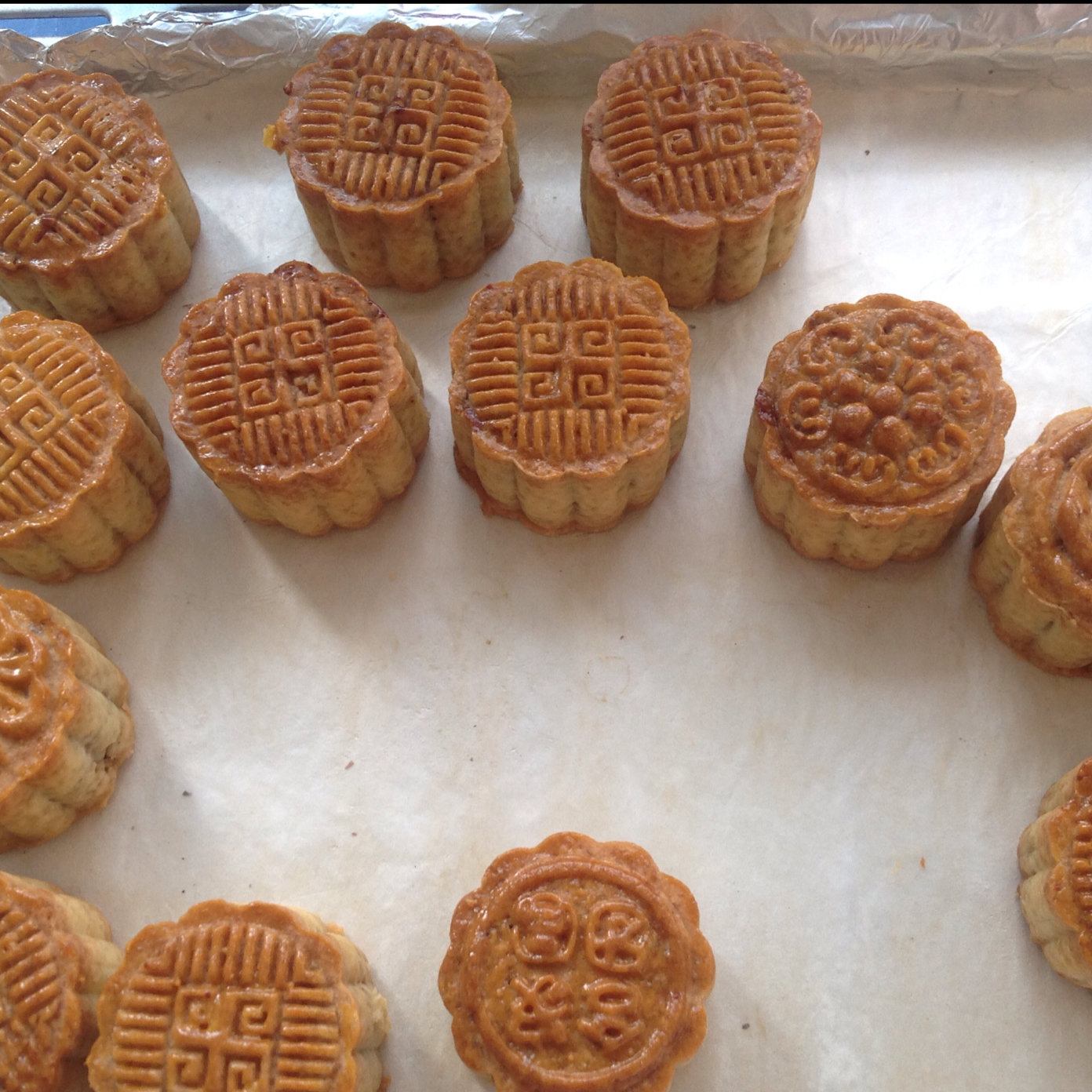 五仁月饼～不用转化糖浆的版本