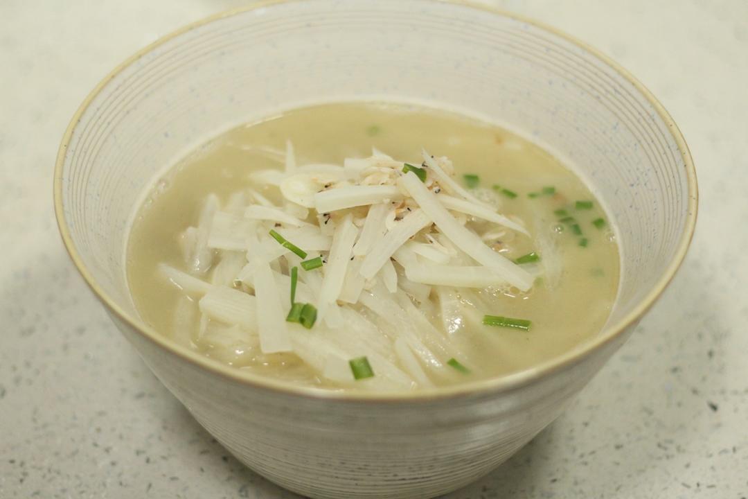 虾皮萝卜丝汤
