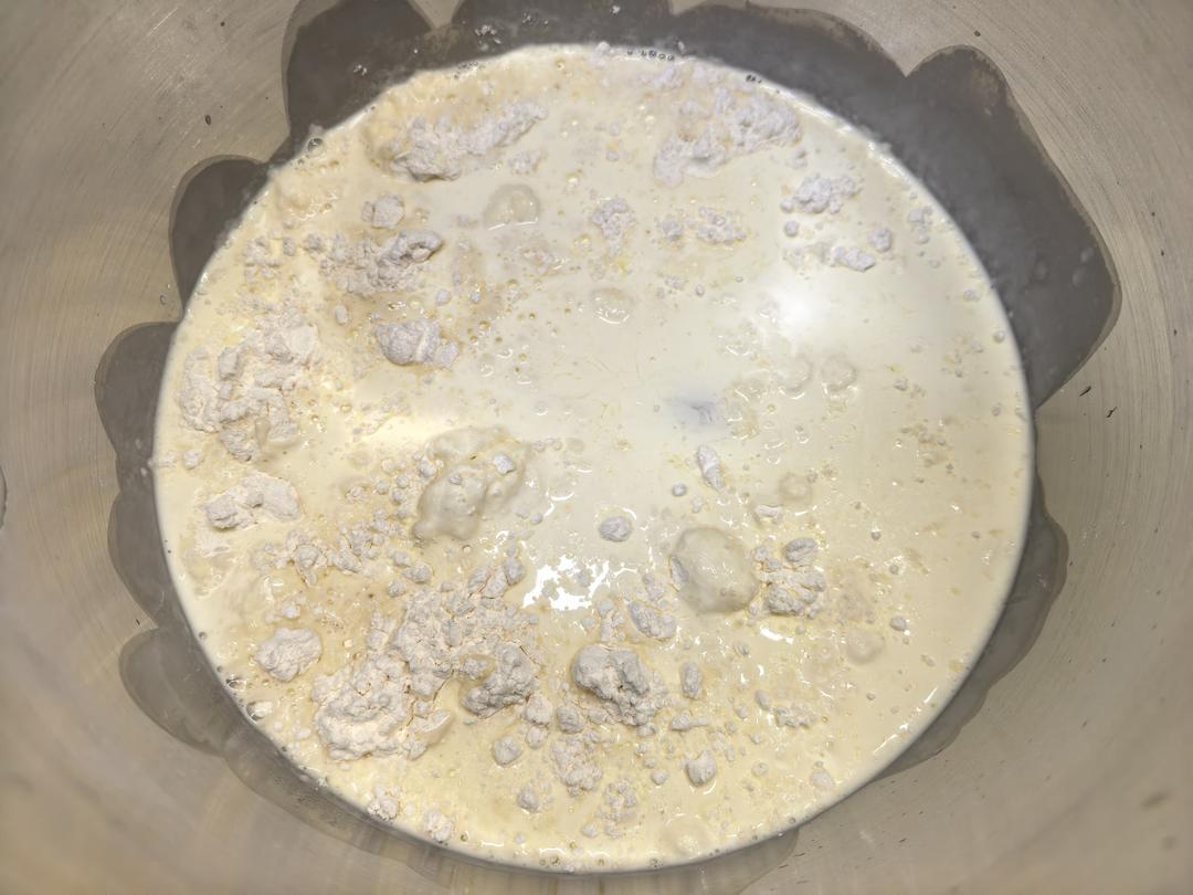 纯奶手撕吐司的做法 步骤1