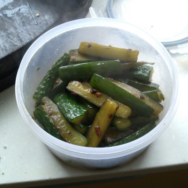 炝炒黄瓜条