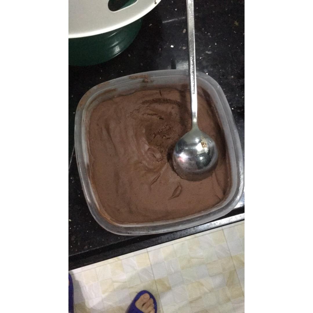 巧克力冰激凌