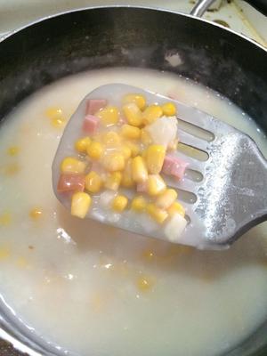 来一碗浓香玉米汤的做法 步骤4