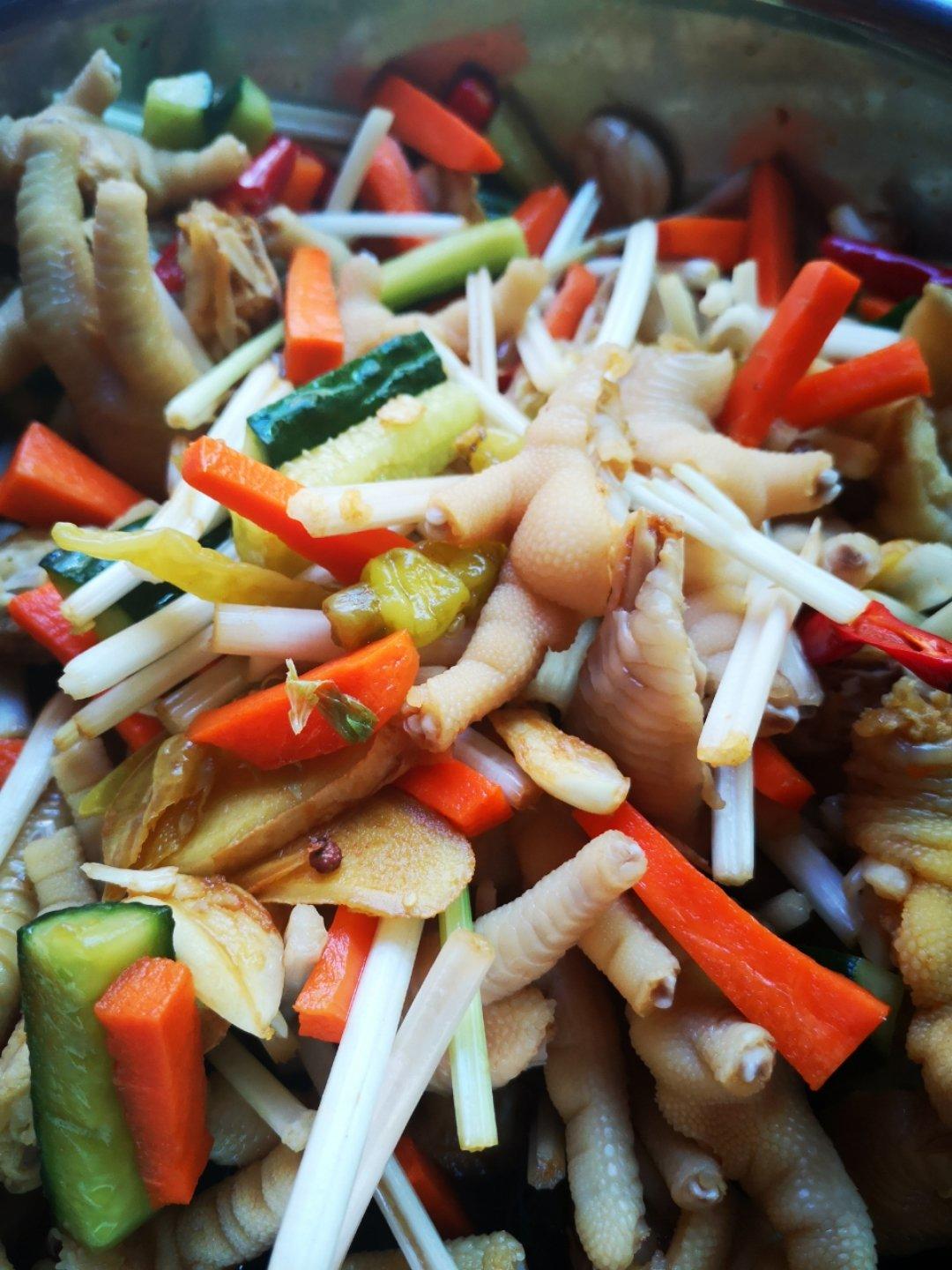 傣味柠檬泡鸡脚